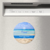 オリジナル写真 マウイ ビーチ マグネット (インサイチュ (食洗機))