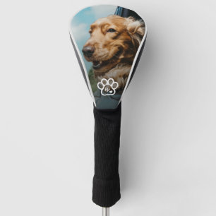 オリジナル写真 モノグラム入り 犬 ペット用品 ゴルフヘッドカバー