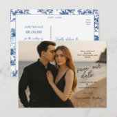 オリジナル写真 保存日付 ポストカード (正面/裏面)