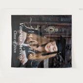 オリジナル写真 卒業式 タペストリー (正面(横))