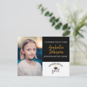 オリジナル写真 幼稚園卒園おめでとうございます ポストカード (スタンド正面)