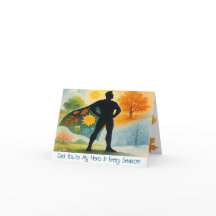 オリジナル写真 水彩 四季 父の日