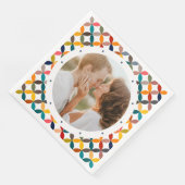 オリジナル写真 現代的 カラフル パーソナライズド (コーナー)