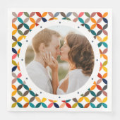 オリジナル写真 現代的 カラフル パーソナライズド (正面)