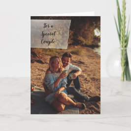 オリジナル写真 結婚おめでとうカード カード