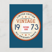 オリジナル写真 誕生日年 限定版 ポストカード (正面)