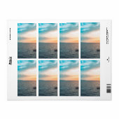 オリジナル写真 返送先ラベル - 名入れ・パーソナライズド ラベル (フルシート)