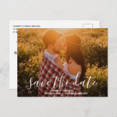 オリジナル写真 Save the Date ポストカード (正面/裏面)