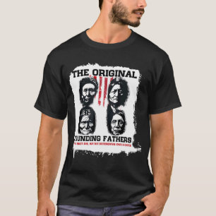 オリジナル創立者先住民アメリカン Tシャツ