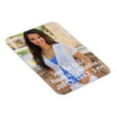 オリジナル卒業お知らせ フォトマグネット マグネット (右側)