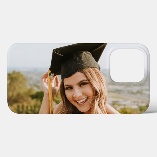 オリジナル卒業写真をデザイン Case-Mate iPhoneケース (裏面 (横))