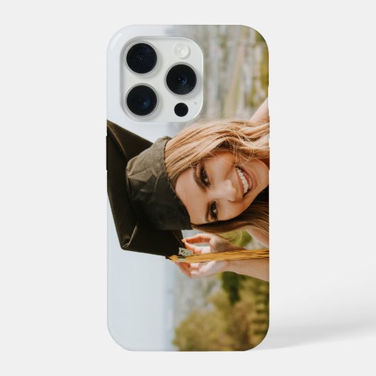 オリジナル卒業写真をデザイン iPhoneケース (裏面)