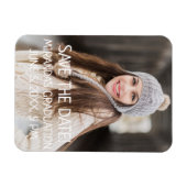 オリジナル卒業式記念日写真 マグネット (横)