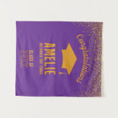 オリジナル卒業式2026 卒業パーティー タペストリー (正面(横))