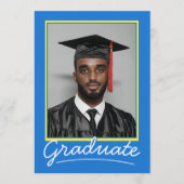 オリジナル卒業招待状 | クラシックデザイン 招待状 (正面)