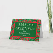 オリジナル印刷のグリーティングカード カード (正面)