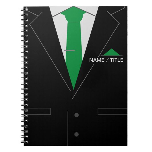 オリジナル名入りビジネスノート ノートブック (正面)