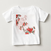 オリジナル名入り幼児用Tシャツ パロット