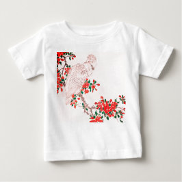 オリジナル名入り カラフルパロット 幼児用Tシャツ ベビーTシャツ