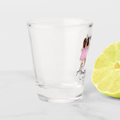 オリジナル名入り メイドオブオナー ギフト ショットグラス (左)