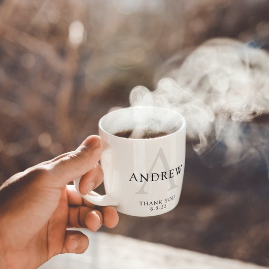 オリジナル名入れ 新郎 感謝のマグカップ コーヒーマグカップ