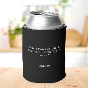 オリジナル名言グッズ 缶クーラー