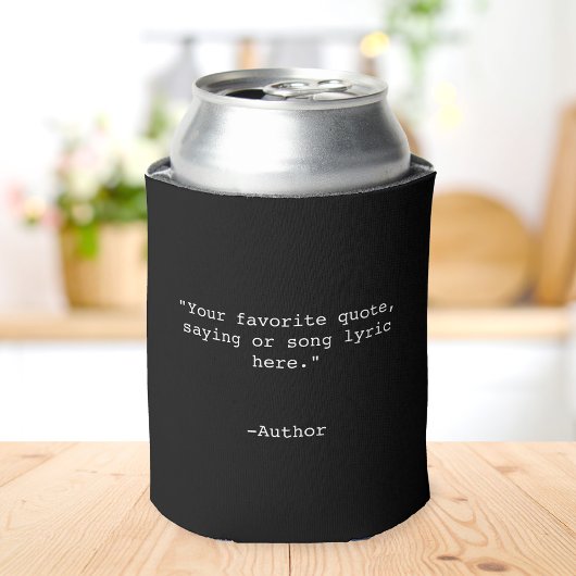 オリジナル名言グッズ 缶クーラー