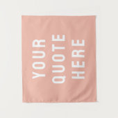 オリジナル名言バナー あなたの名言ウォール タペストリー (正面)