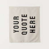 オリジナル名言バナー あなたの名言ウォール タペストリー (正面)
