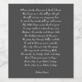 オリジナル名言, 結婚誓約, 詩 ワインラベル (シングルラベル)