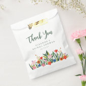 オリジナル名 カラフルガーデン フラワーブライダルシャワー フェイバーバッグ (封をした状態)