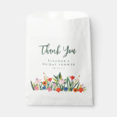 オリジナル名 カラフルガーデン フラワーブライダルシャワー フェイバーバッグ (正面)