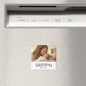 オリジナル名 グランマ エスト 年 フォト ギフト マグネット (インサイチュ (食洗機))