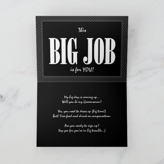 オリジナル名 グルームズマン テンプレート 面白い 005 (内部)