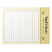 オリジナル名 ハニードゥ リスト ノート (正面)