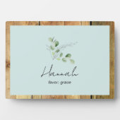 オリジナル名 ビブリカルな意味 II プレート フォトプラーク (正面)