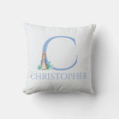 オリジナル名 ピーターうさぎ クッション (正面)