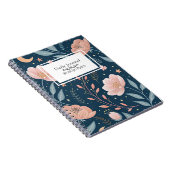 オリジナル名 フラワーボヘミアジャーナル ノートブック (右側)