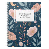オリジナル名 フラワーボヘミアジャーナル ノートブック (正面)