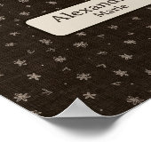 オリジナル名 ベビー ムーディー カントリー ブラウン 産婦人科 デコレーション (角)