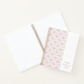 オリジナル名＆年 ダスティローズ ベクトルパターン ノートブック (内部)