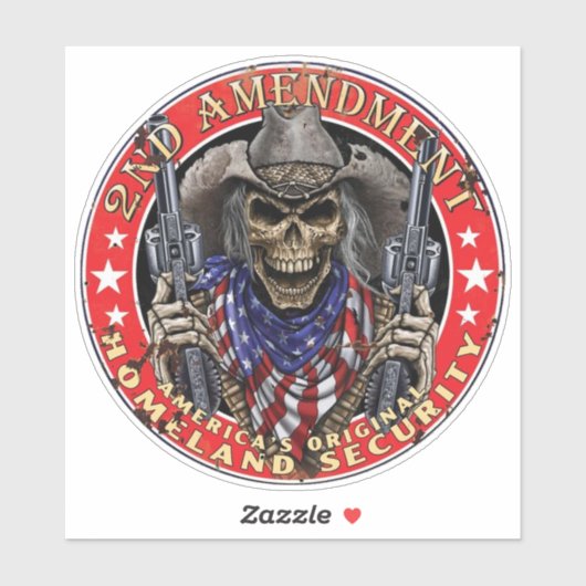 オリジナル国土安全保障 シール (シート)