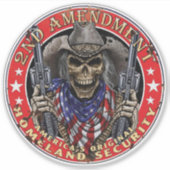 オリジナル国土安全保障 シール (正面)