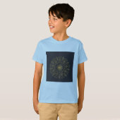 オリジナル太陽をテーマにしたデザイン Tシャツ (正面フル)