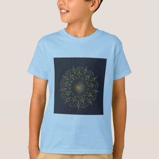 オリジナル太陽をテーマにしたデザイン Tシャツ (正面)