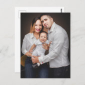 オリジナル家族写真カスタム ポストカード (正面/裏面)