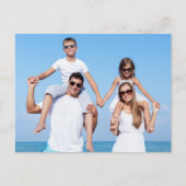 オリジナル家族写真 ポストカード (正面)