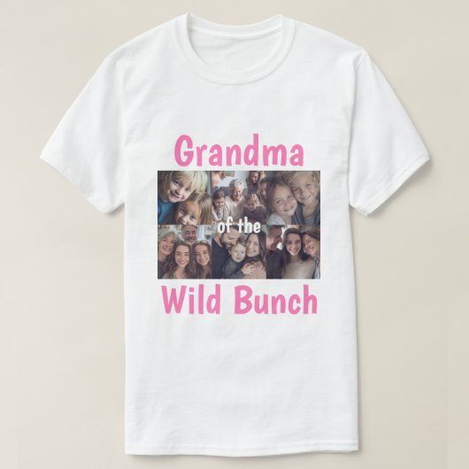 オリジナル家族写真Tシャツ Tシャツ (デザイン正面)