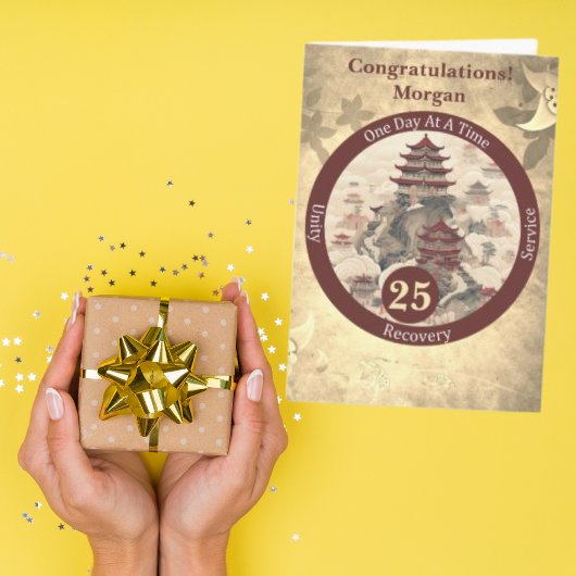 オリジナル寺院回復マイルストーンカード カード