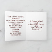 オリジナル寺院回復マイルストーンカード カード (内部)